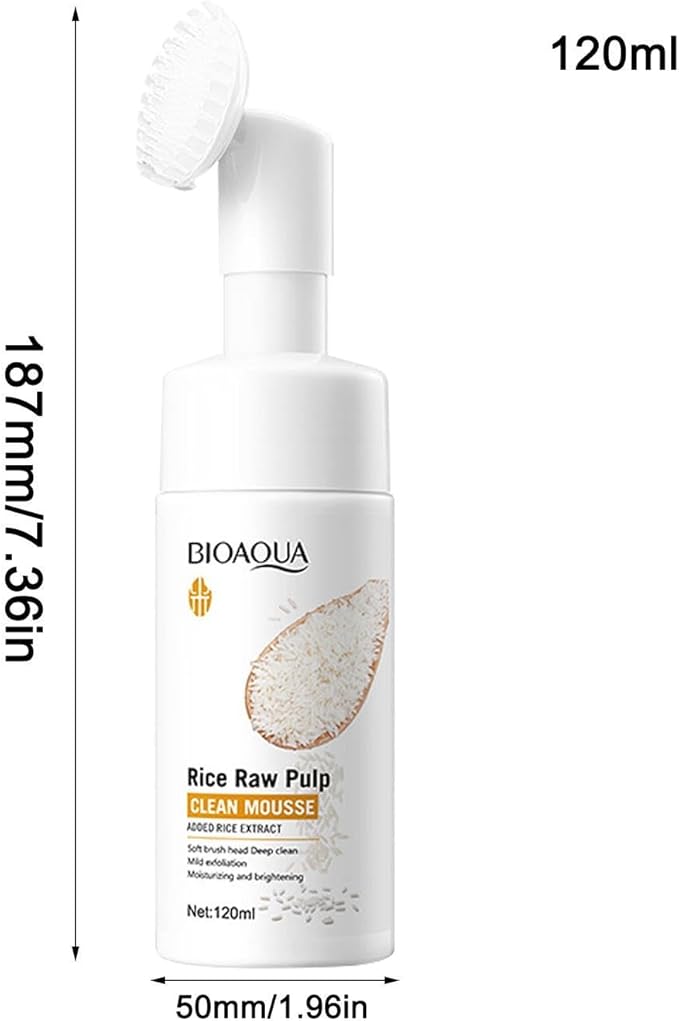 BIOAQUA Rice Clean Mousse (120ml)