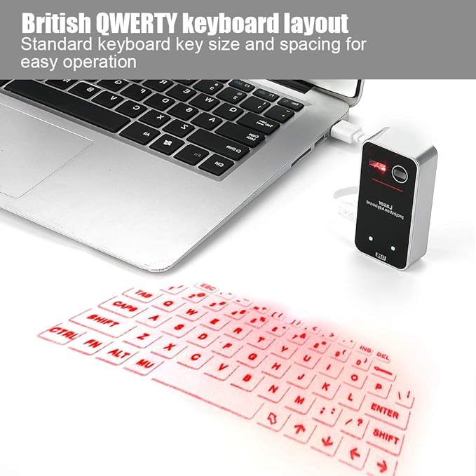 Laser Projection Keyboard