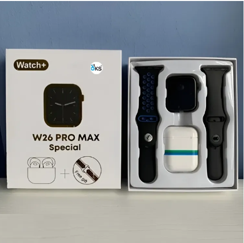 W26 Pro Smart Watch and Earbud