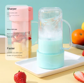 Mason Portable Mini Juicer Blender With Straw Cup