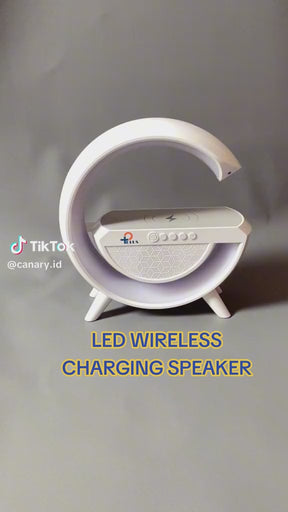 Led Wireless Charger Speaker